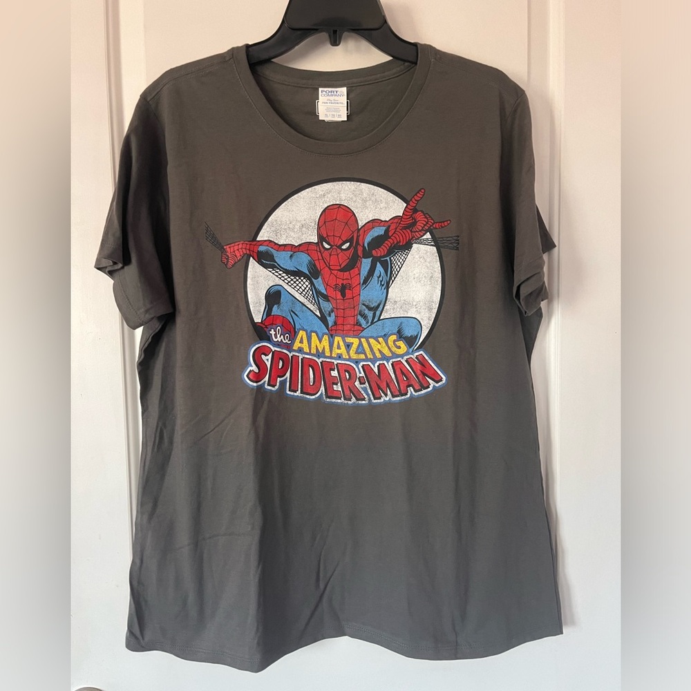 Marvel Amazing Spider-Man Dark Gray Tee - XL